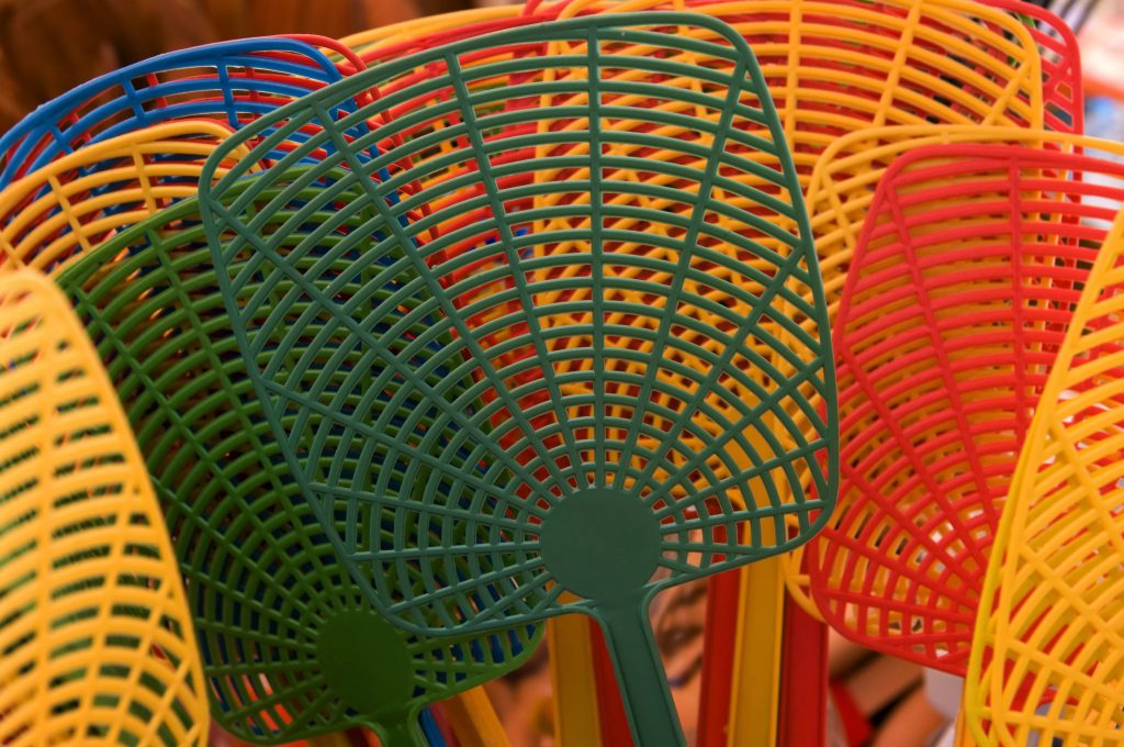 A collection of Fly Swatters 